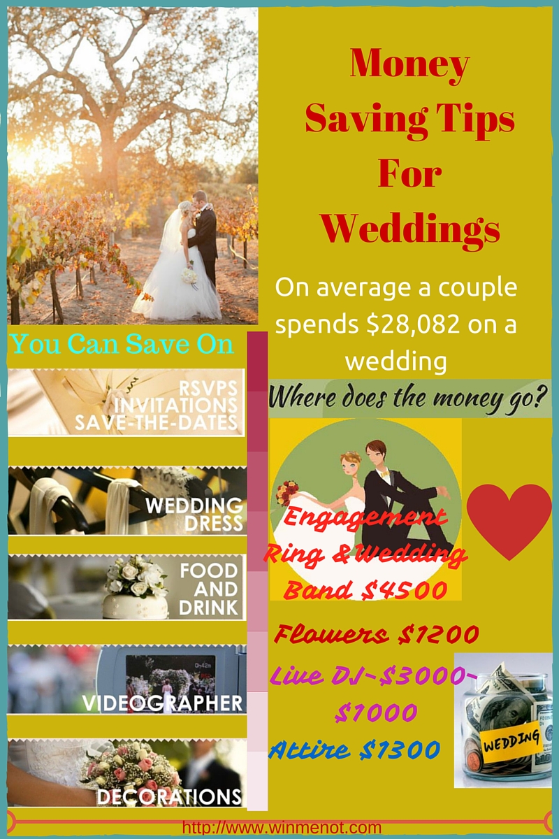 11 Time and Money Saving Tips for Wedding Infographic