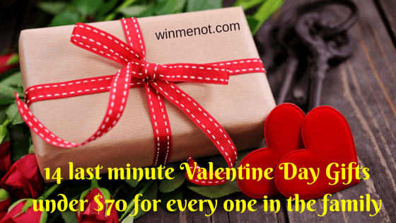 14 last minute Valentine Day Gifts under $70 for every one in the family