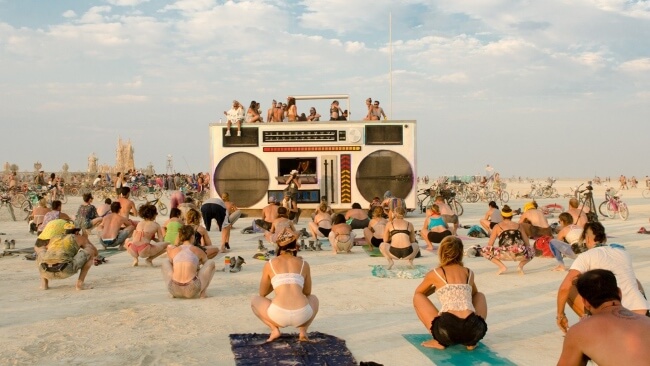 2019 Burning Man Festivities Layout