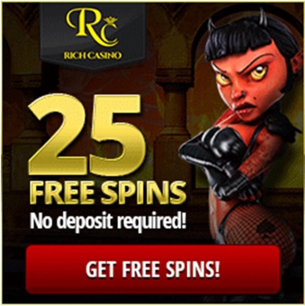 25 free spins - Rich Casino