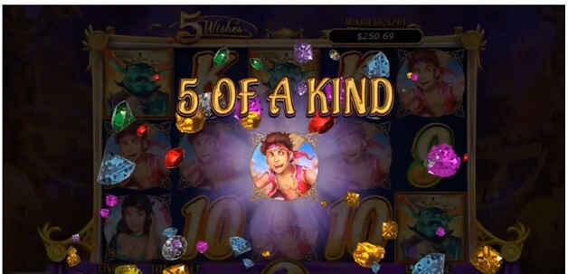 5 Wishes slot- 5 of a kind