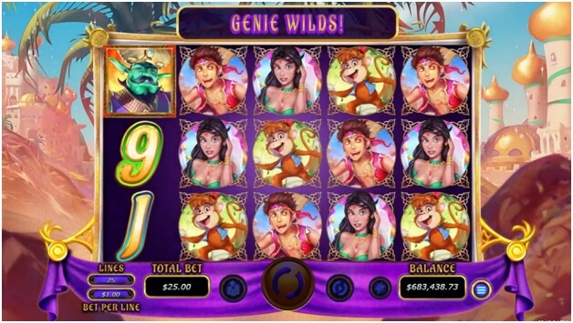 5 Wishes Slot- Game Symbols