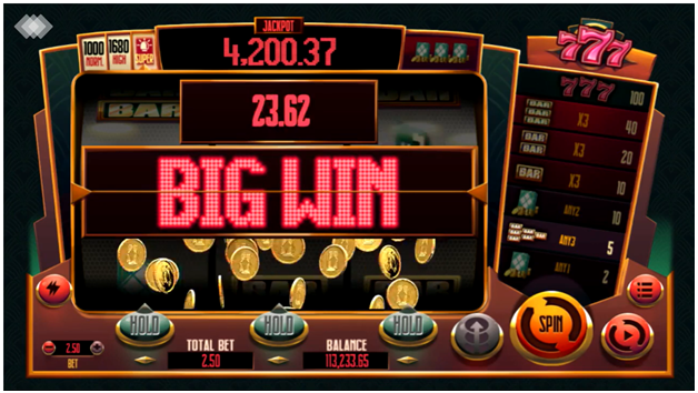 777 slots big win