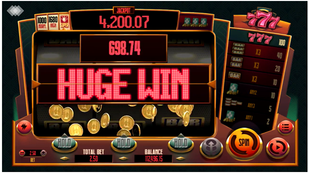 777 slots huge wins