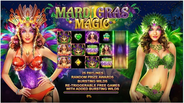 Mardi Gras Magic Slot Game From RTG About Mardi Gras Magic