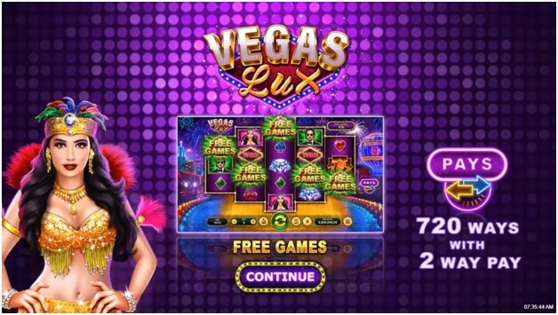 About Vegas Lux game features- Rules