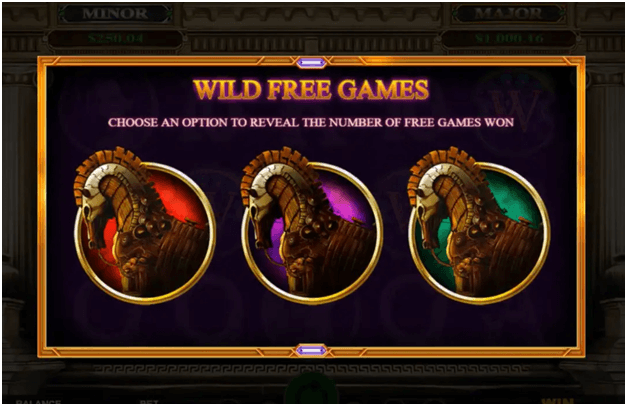 Achilles-Deluxe-slot-Game-features•	