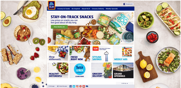 Aldi grocery store
