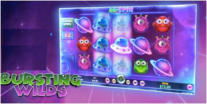 Alien Wins slot Bursting Wilds