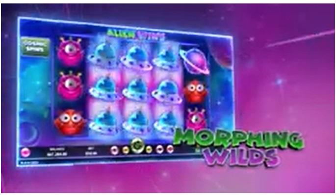 Alien Wins slot Morphing Wilds