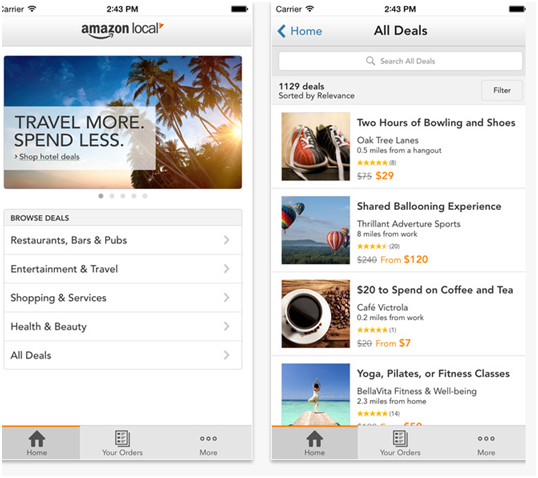 26 Money Saving Apps To Install On Your Mobile Amazon Local App