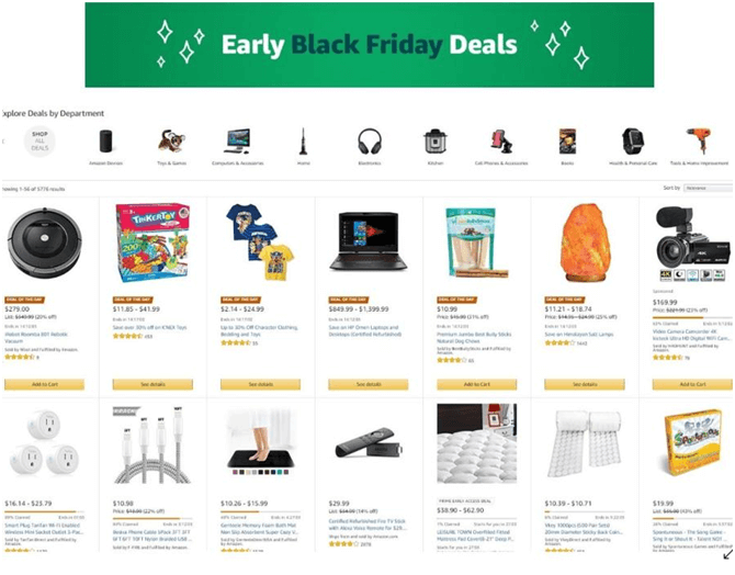 Amazon deals