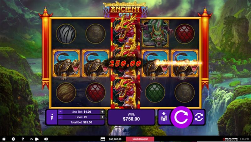 Ancient Gods slot game features