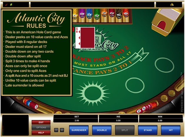 Atlantic City Blackjack