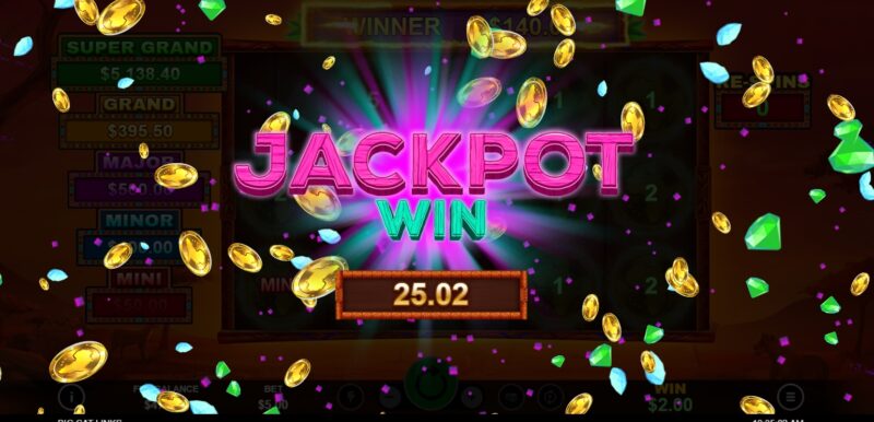 Big Cat Link Slot Jackpots