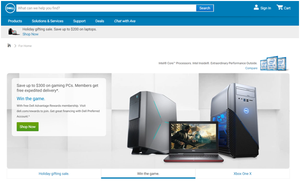 Offers at Dell
