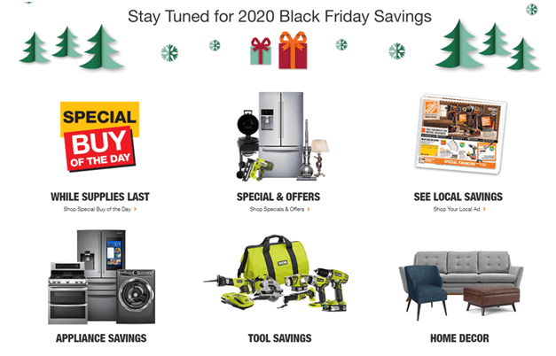 Black Friday Early Deals At Various Stores To Explore Now Black Friday deals at Home Depot