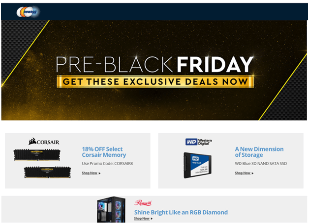 Black Friday Early Deals At Various Stores To Explore Now Black Friday deals at Newegg
