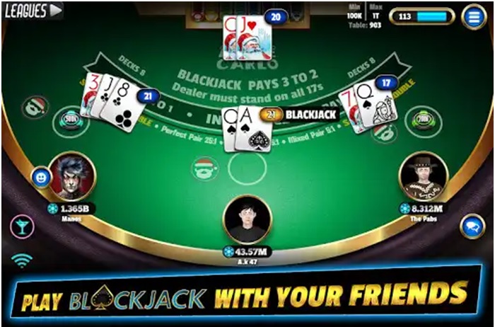 Aplikasi permainan Blackjack 21