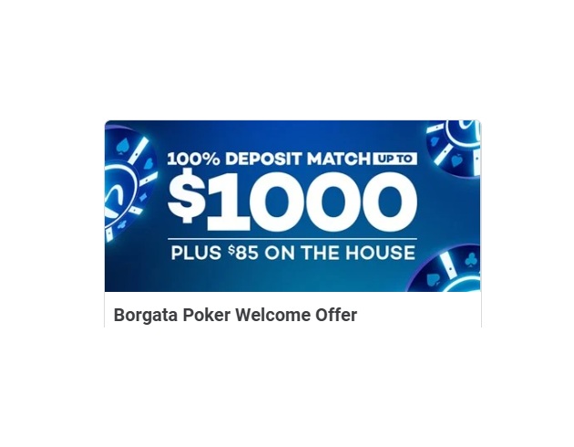 Borgata Casino Poker bonus