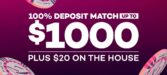 Borgata Casino Welcome bonus