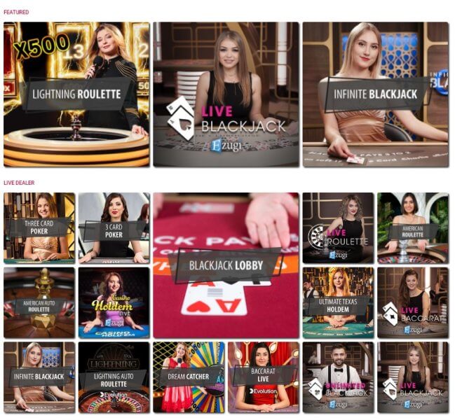 Borgata casino live dealers