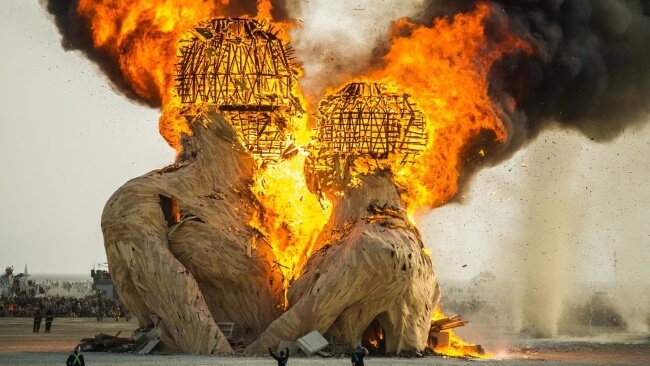 Brief History of Burning Man Festival