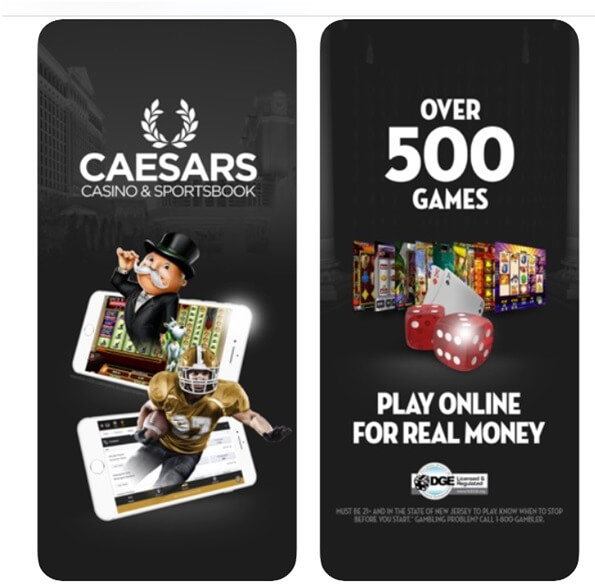 Caesars casino and sports book- Getting started