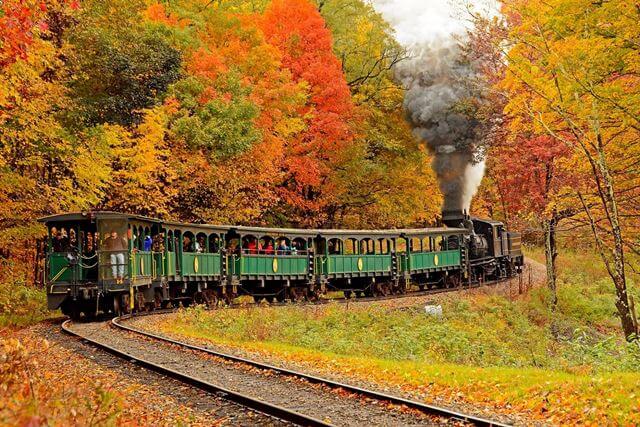 Cass Scenic Railway, Virginia Barat