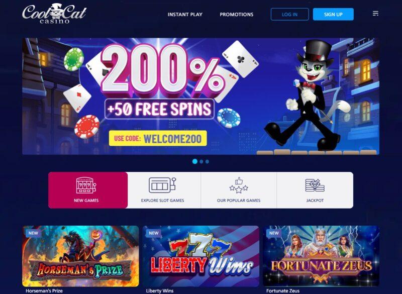 US Online Casino Player Guide Cool Cat Casino