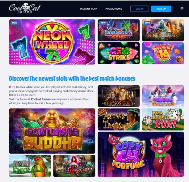 Cool Cat Casino Slot Games