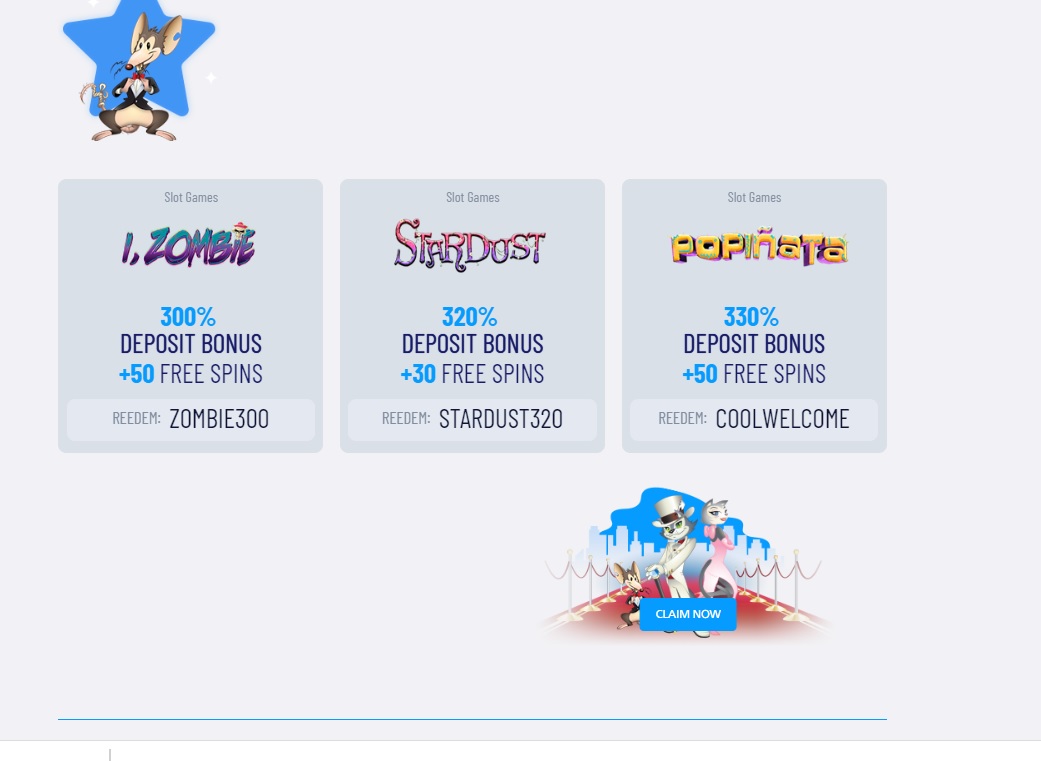 Cool Cat Casino Bonus Codes For US Punters