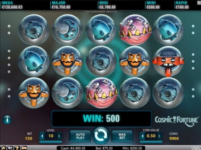 Cosmic Fortune Slot Game
