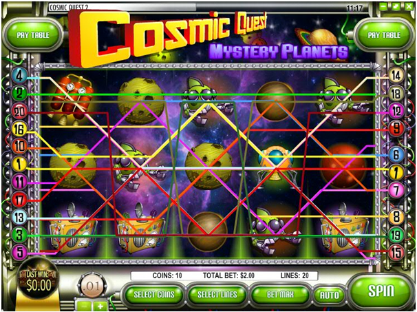 Three Wonderful Loose Slots To Play Cosmic Quest