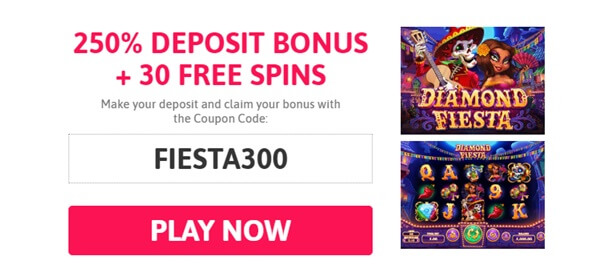 Coupon code Diamond Fiesta slot- SLots of Vegas