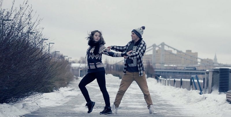 Dancing in winter