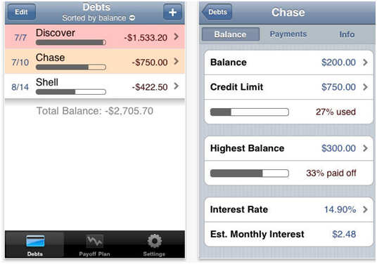 Debt Tracker App