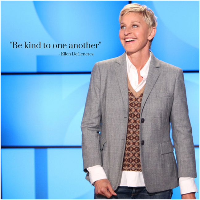 Ellen's famous quote