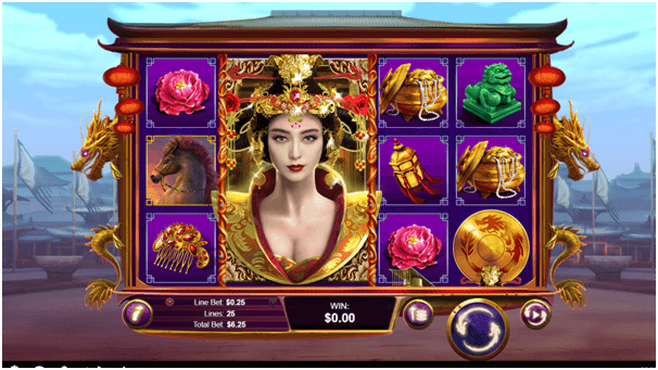 Simbol permainan slot Empress Wu