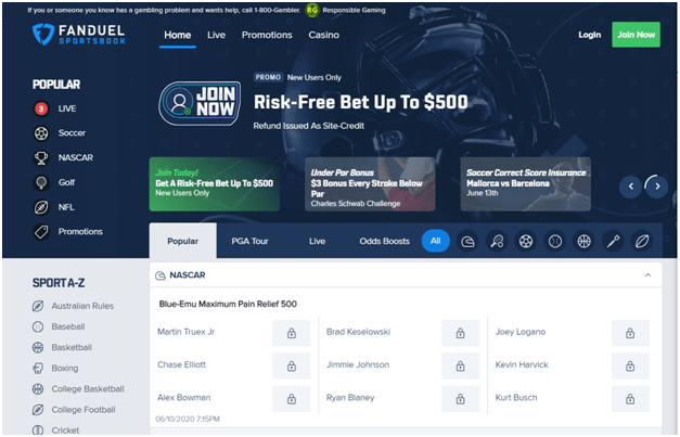 Fanduel risk free bet