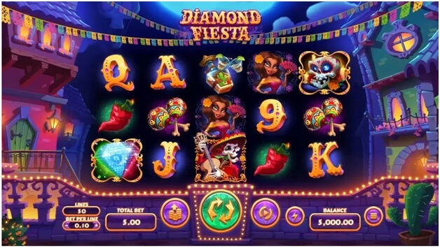 Features of Diamond Fiesta