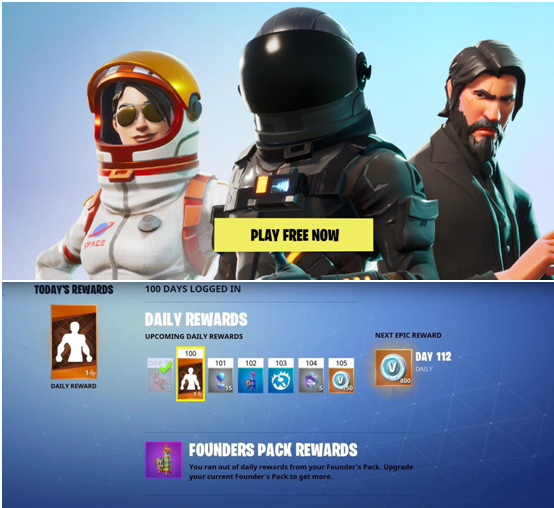 Play daily to get free v Bucks