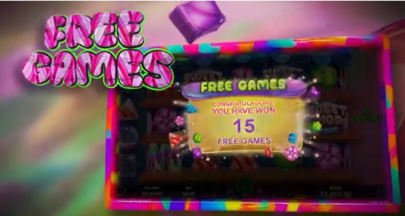 How To Win Sweet Shop Collect Slot Game? Free games feature