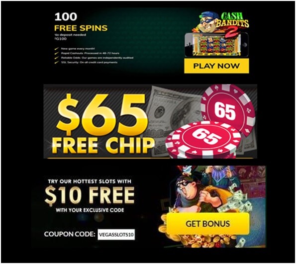 Free spins Free cash and free chips