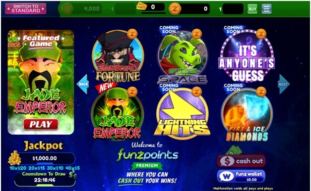 Free Funzpoints At Funzpoints Casino to play slots