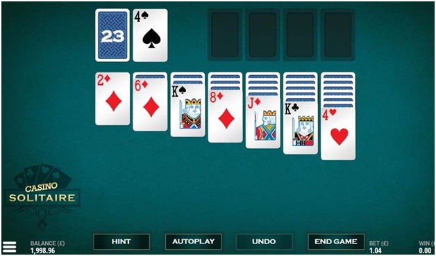 Aturan permainan kasino solitaire
