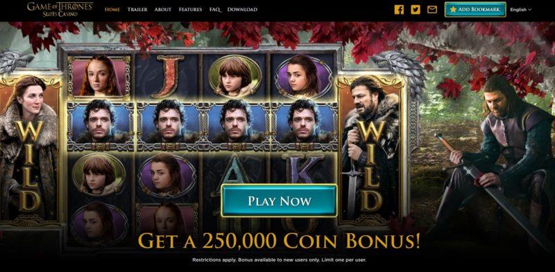 Game of Thrones slot game 1