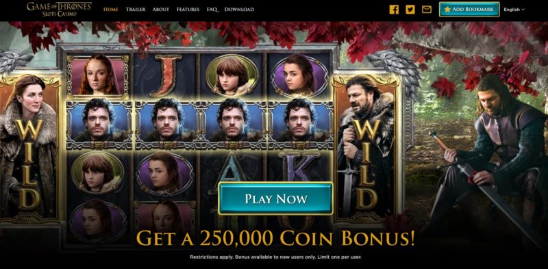 Game of Thrones slot game