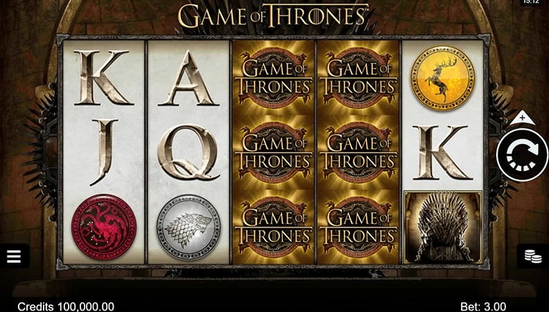 Game of Thrones slot from Microgaming