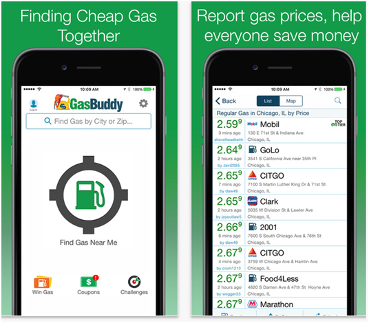 Gas Buddy App